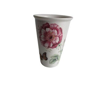*LENOX BUTTERFLY MEADOW Vintage Thermal Travel Tumbler